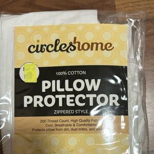 White Pillow Protector 20x 55 inches
